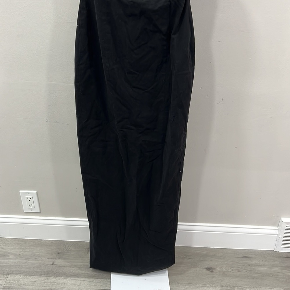 Saulee NOAH STRAPLESS GOWN Strapless black dress - Picture 3 of 9